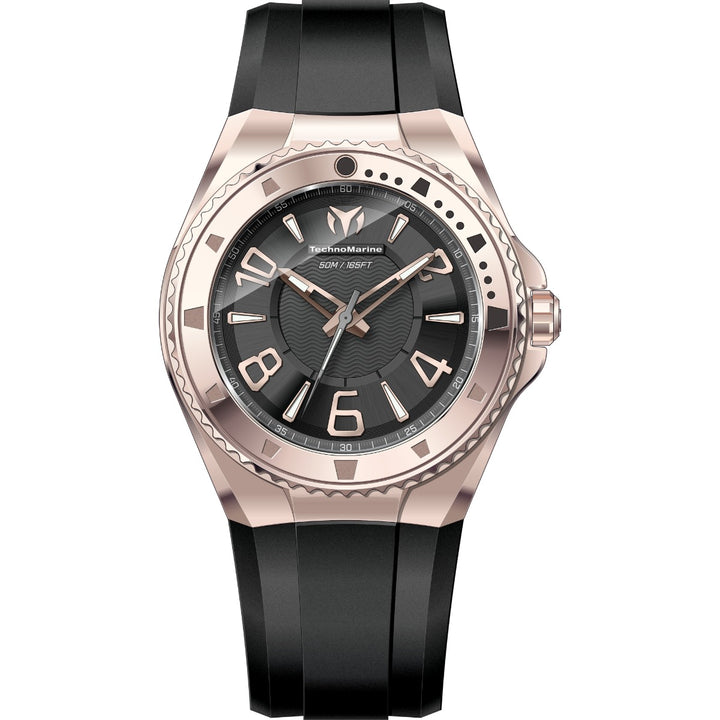 TechnoMarine Lusso Mare Men's Watch - 44mm, Black