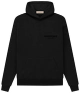 Fear of God Essentials Pullover Chest Logo Hoodie Stretch Limo/Black - Living Legend