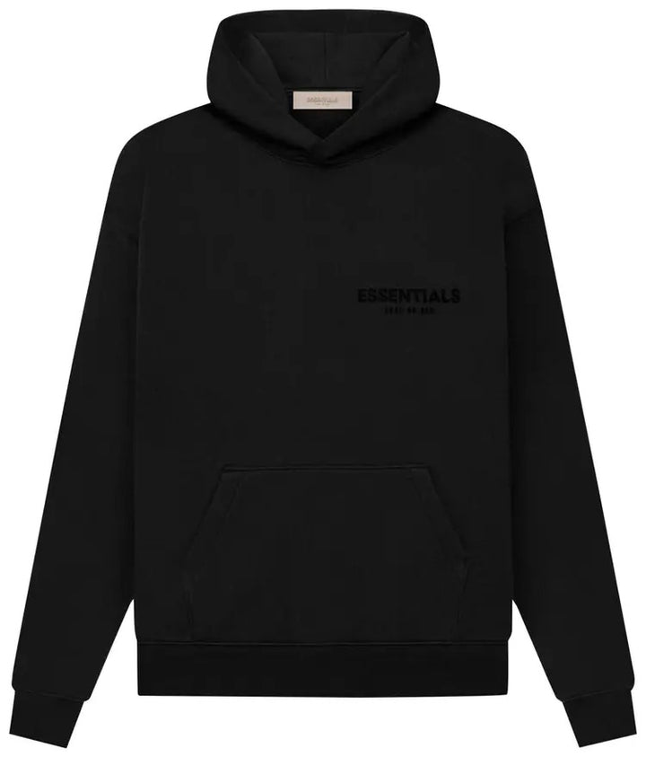 Fear of God Essentials Pullover Chest Logo Hoodie Stretch Limo/Black - Living Legend