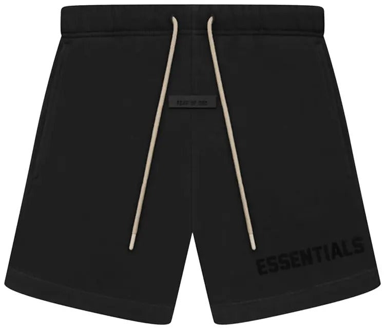Fear of God Essentials Sweatshort 'Jet Black' - Living Legend