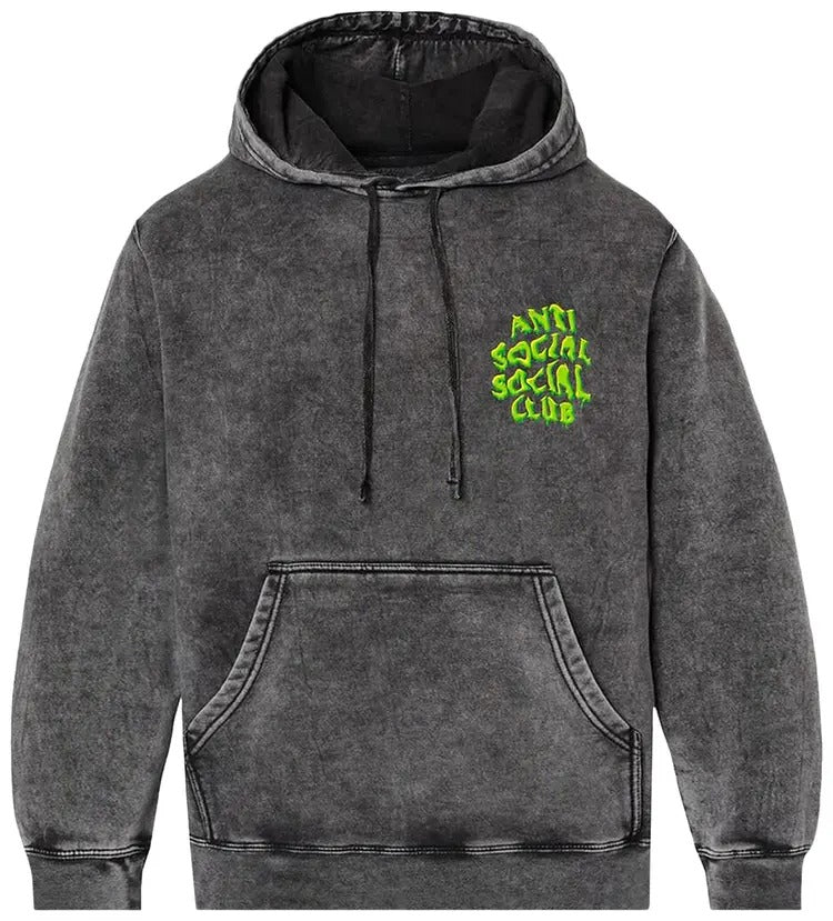 Anti Social Social Club Melt Away Hoodie 'Black - Living Legend
