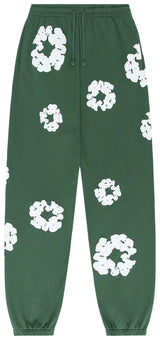Denim Tears The Cotton Wreath Sweatpants 'Green'