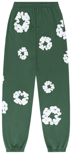 Denim Tears The Cotton Wreath Sweatpants 'Green'