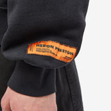 Heron Preston Black Censored Crewneck Sweatshirt