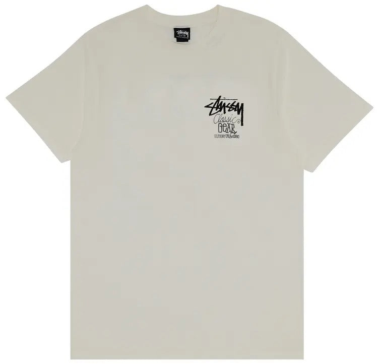 Stussy Classic Gear Tee Pigment Dyed “Natural”