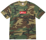 Supreme Arabic Box Logo Tee 'Woodland Camo'