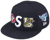 Supreme Mascots S Logo New Era 'Navy' (Size 7 1/8)