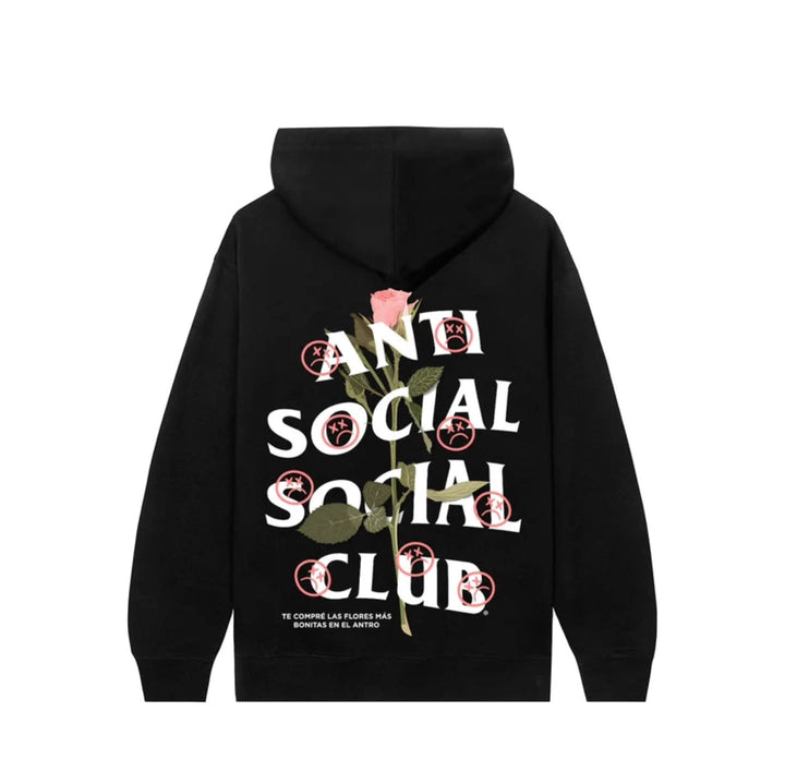 Hoodie Junior H x Sad Boyz x Anti Social Social Club Pink Rose - Living Legend