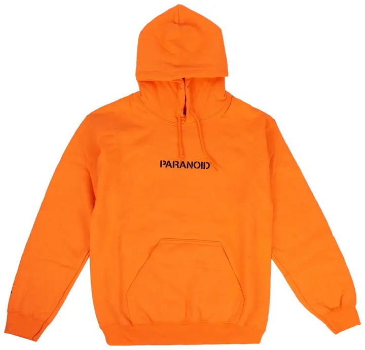 Anti Social Social Club x Undefeated Paranoid Logo Hoodie 'Orange' - Living Legend
