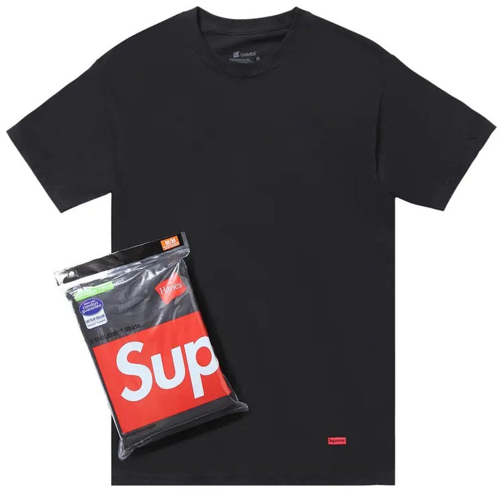 Supreme x Hanes Tagless Tees (3 Pack)