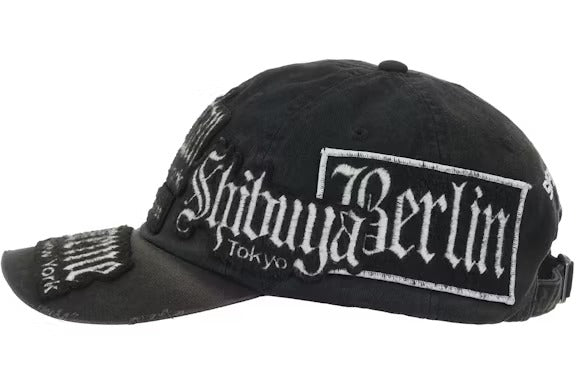 Supreme City Patches 6-Panel Hat 'Black' (SS26)
