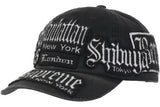 Supreme City Patches 6-Panel Hat 'Black' (SS26)