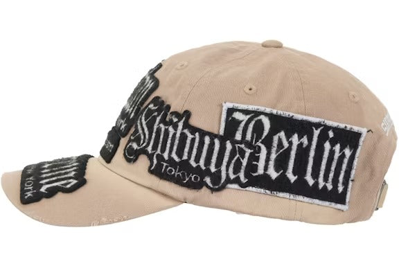 Supreme City Patches 6-Panel Hat 'Natural' (SS26)