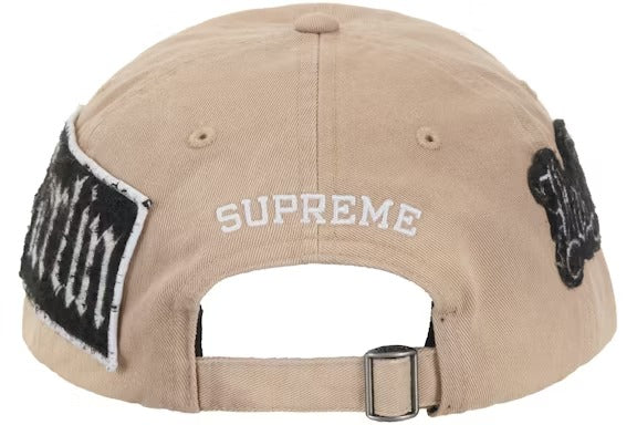 Supreme City Patches 6-Panel Hat 'Natural' (SS26)