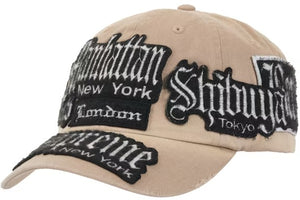 Supreme City Patches 6-Panel Hat 'Natural' (SS26)