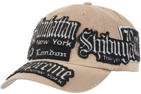 Supreme City Patches 6-Panel Hat 'Natural' (SS26)
