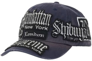 Supreme City Patches 6-Panel Hat 'Navy' (SS26)