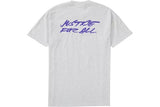 Supreme Futura Logo Tee Ash Grey - Living Legend