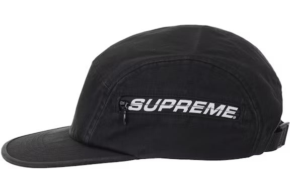 Supreme Side Zip Camp Cap 'Black' (SS26)