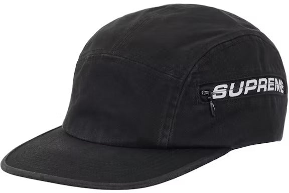 Supreme Side Zip Camp Cap 'Black' (SS26)