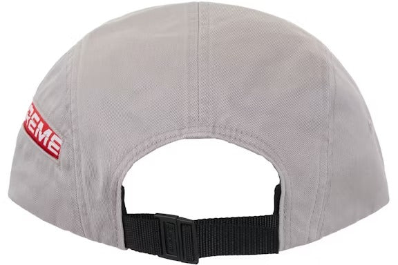 Supreme Side Zip Camp Cap 'Grey' (SS26)