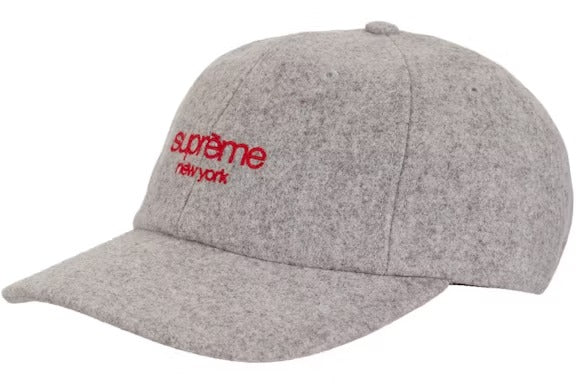 Supreme Waxed Wool 6-Panel Grey