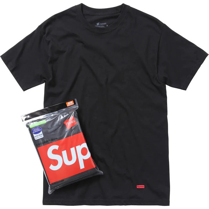 Supreme FW25 Hanes T-Shirt 3 Pack Fall Winter 2025 Brand New Limited