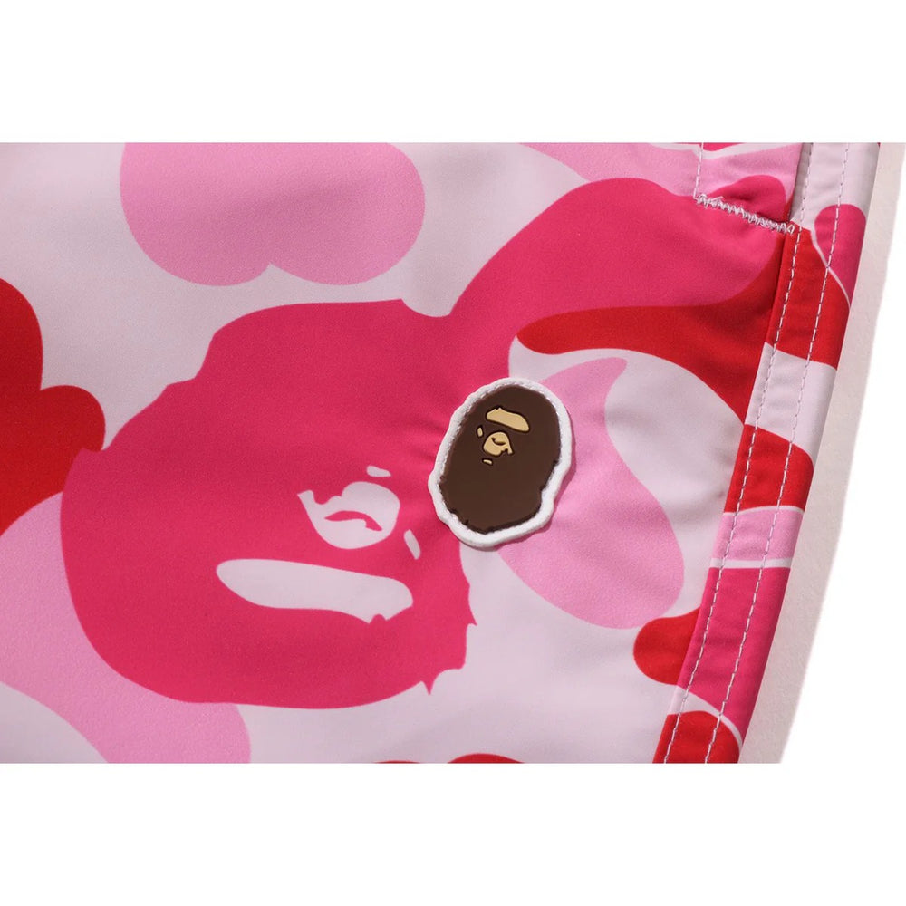 BAPE PINK CAMO ONE POINT RELAXED FIT WATER SHORTS