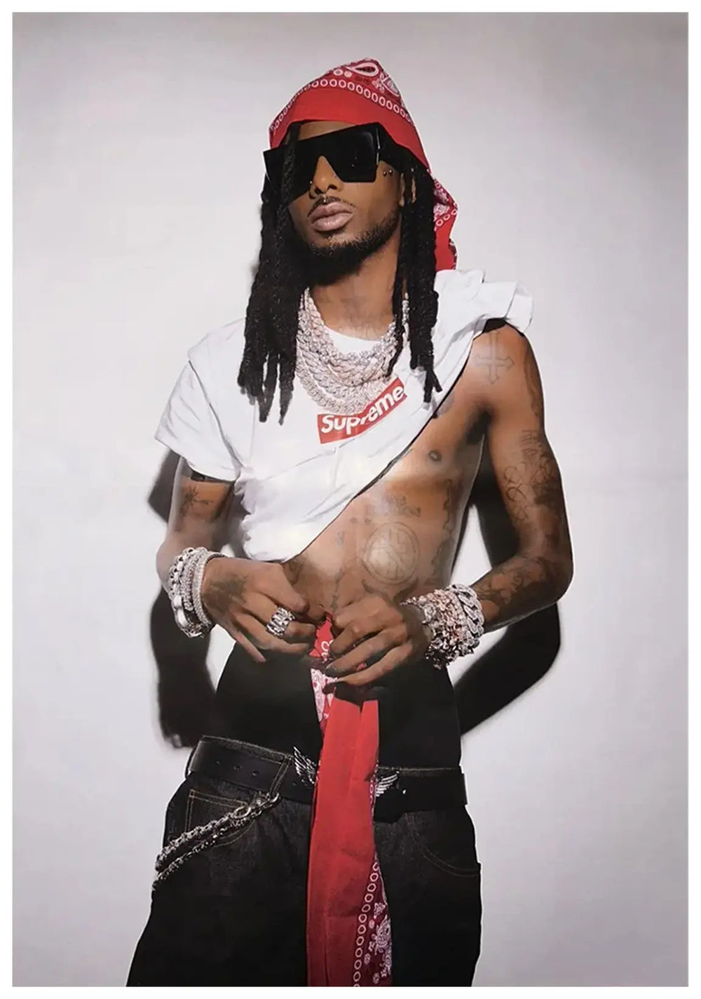 Playboi Carti Supreme Poster 100% Authentic