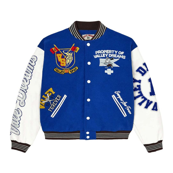 Vale Forever Alumni Varsity Jacket Blue