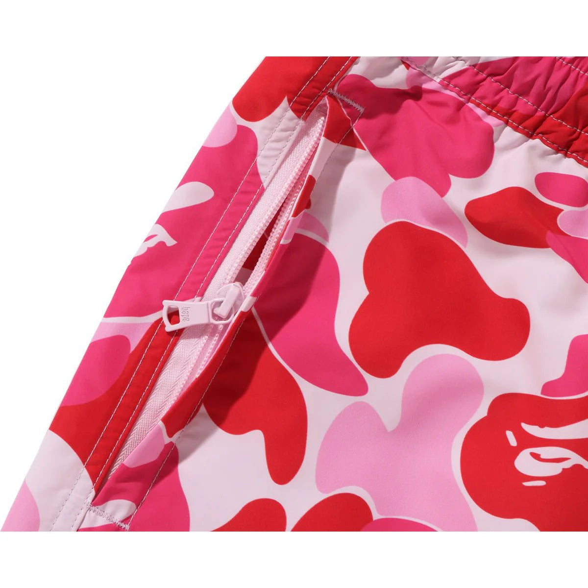 BAPE PINK CAMO ONE POINT RELAXED FIT WATER SHORTS