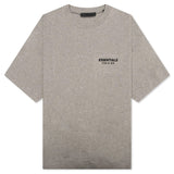Fear of God Essentials Jersey Crewneck T-Shirt - Heather Gray - Living Legend