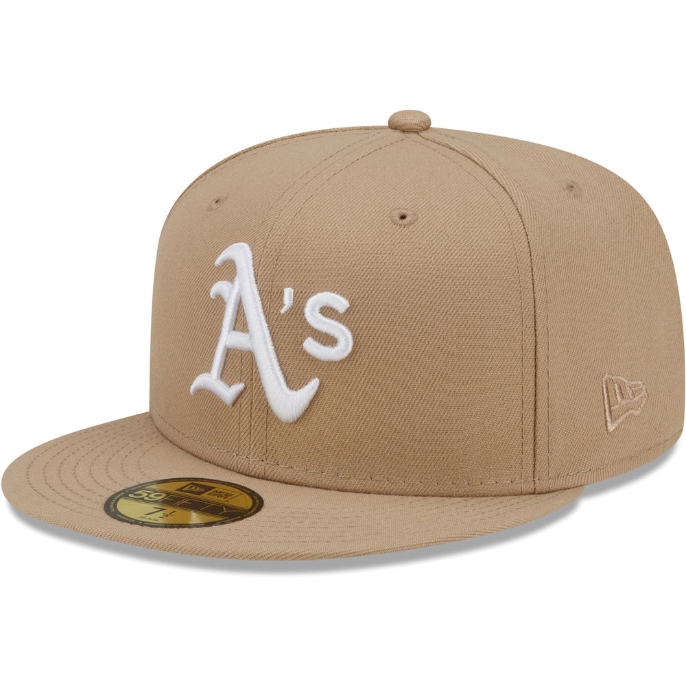 New Era X Joe Fresh Goods Oakland Athletic Fitted Hat Tan And Pink 7 7/8 - Living Legend
