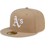 New Era X Joe Fresh Goods Oakland Athletic Fitted Hat Tan And Pink 7 7/8 - Living Legend