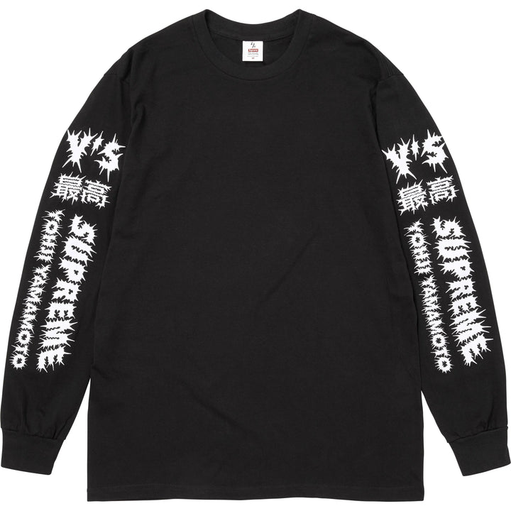 Supreme FW25 Yohji Yamamoto Y's Longsleeve L/S Tee Black Size XXL