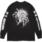 Supreme FW25 Yohji Yamamoto Y's Longsleeve L/S Tee Black Size XXL