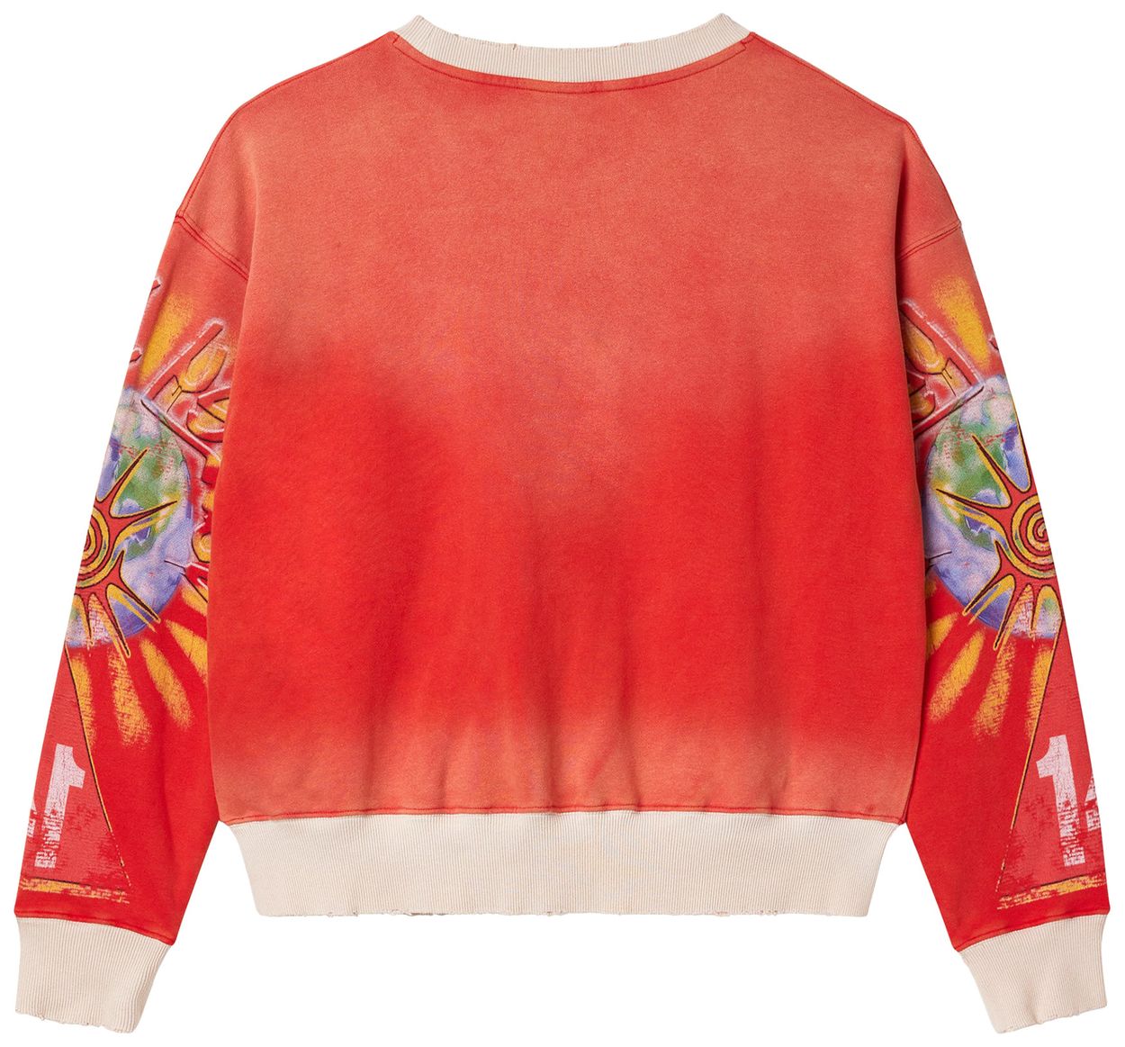 Vale Forever Red Alien Crewneck – Orange (Sold Out / Rare)