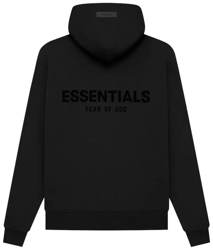 Fear of God Essentials Pullover Chest Logo Hoodie Stretch Limo/Black - Living Legend