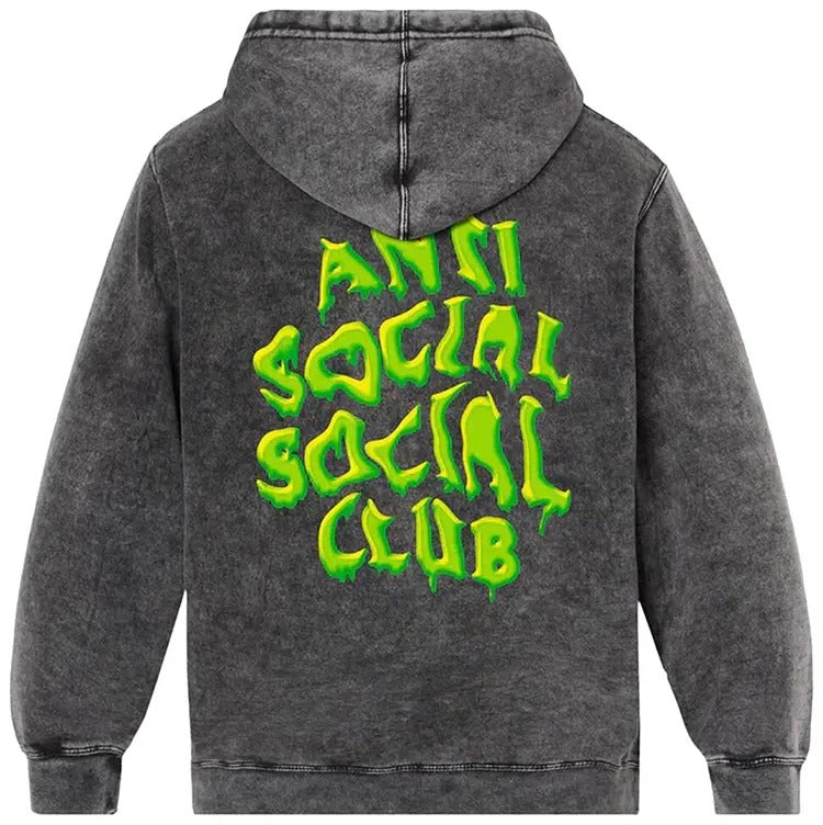 Anti Social Social Club Melt Away Hoodie 'Black - Living Legend
