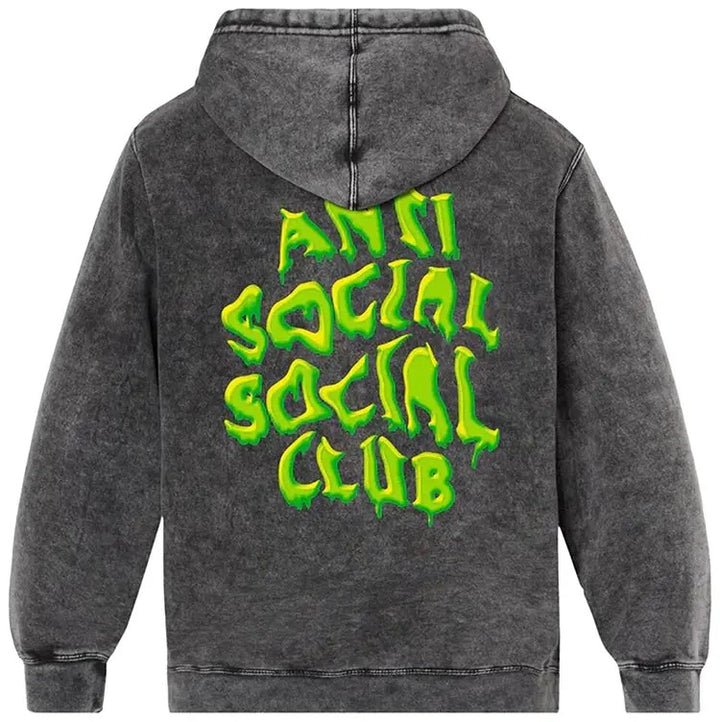 Anti Social Social Club Melt Away Hoodie 'Black - Living Legend