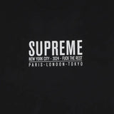 Supreme Paris Tee Black 2024 - Living Legend