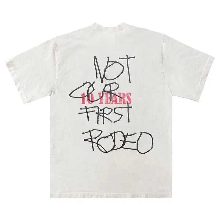 Cactus Jack by Travis Scott Rodeo Tee 'White'