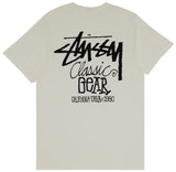 Stussy Classic Gear Tee Pigment Dyed “Natural”