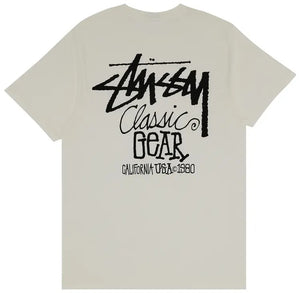 Stussy Classic Gear Tee Pigment Dyed “Natural”