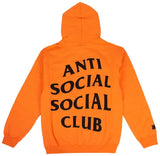 Anti Social Social Club x Undefeated Paranoid Logo Hoodie 'Orange' - Living Legend