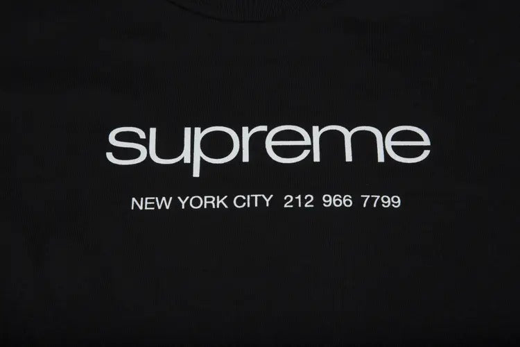 Supreme NYC Coordinates T-Shirt - Living Legend