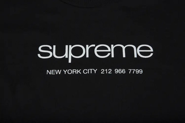 Supreme NYC Coordinates T-Shirt - Living Legend