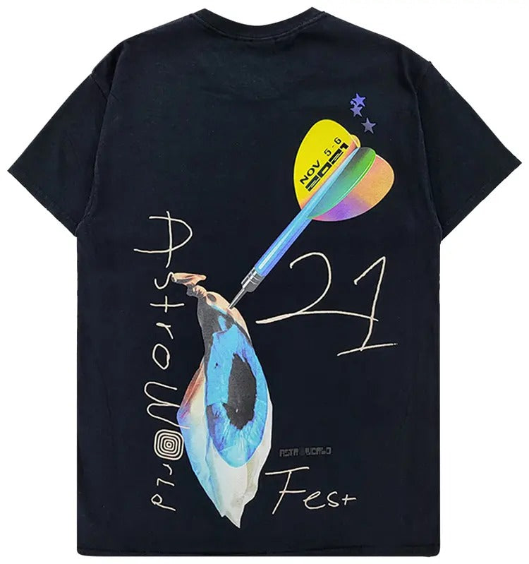 Travis Scott Dart Tee 'Black'