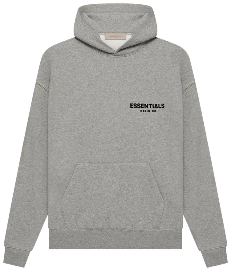 Fear of God Essentials Hoodie 'Dark Oatmeal' - Living Legend