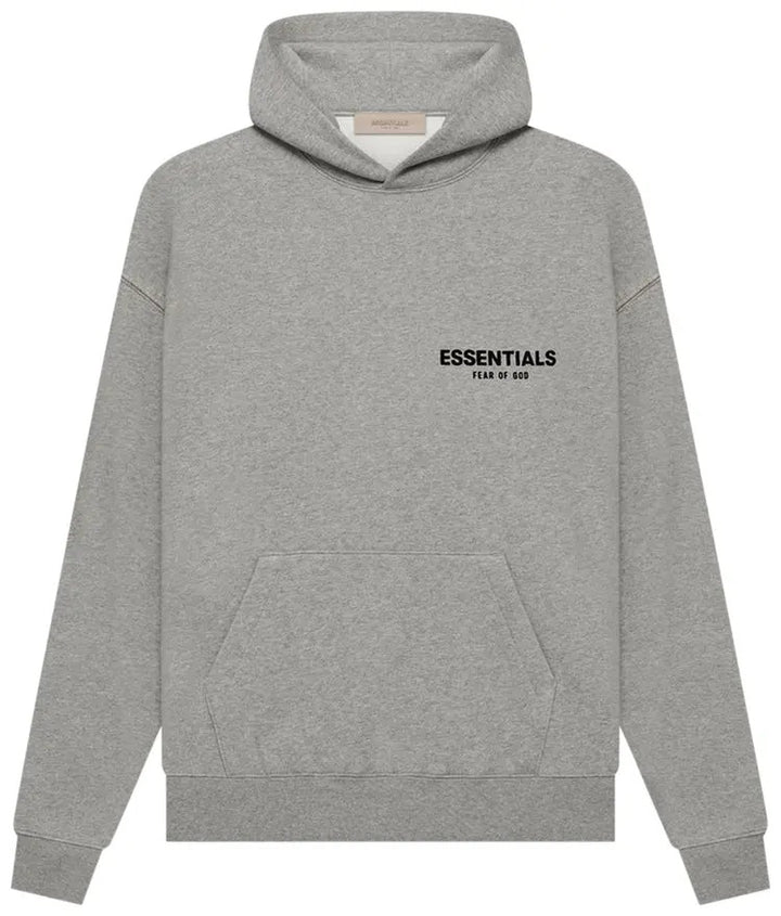 Fear of God Essentials Hoodie 'Dark Oatmeal' - Living Legend